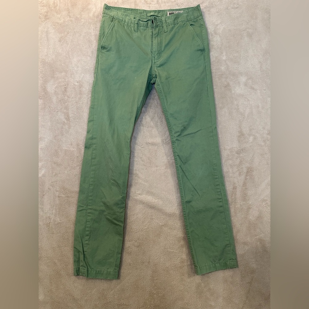 CCS Green Skinny Skate Pants